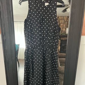 Polka Dot Parachute material dress size 15/16.